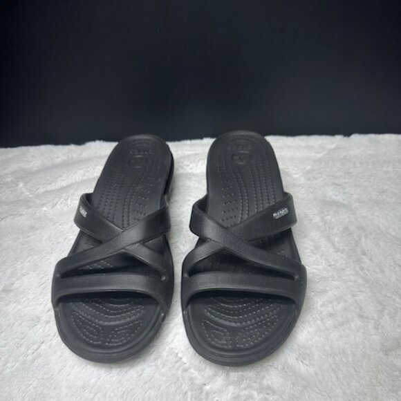 Crocs Slides Woman's Size 10 - Picture 1 of 8